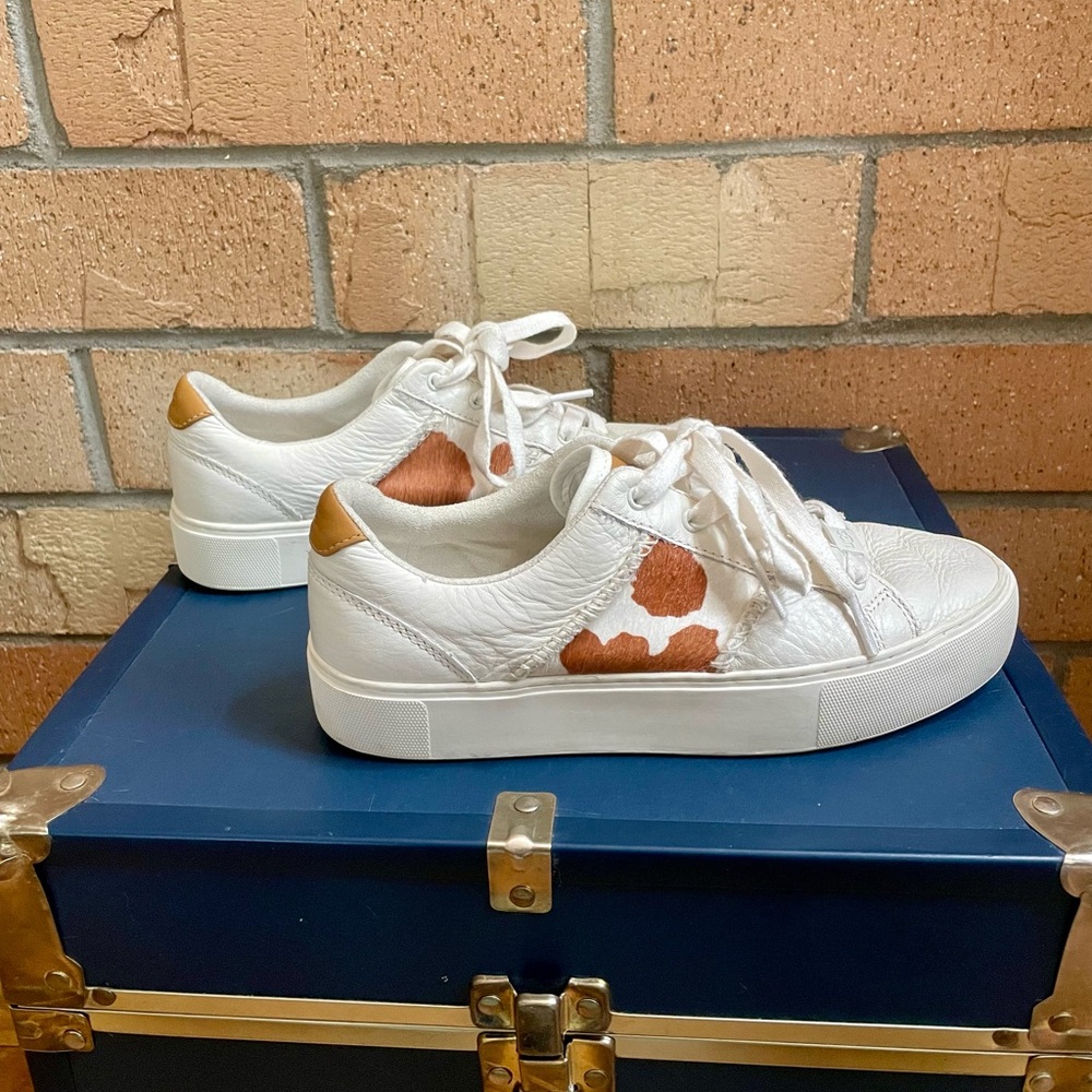 UGG Dinale Cow Print Sneaker
